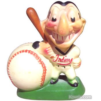 1948 World Series chief Wahoo Ceramic Bank