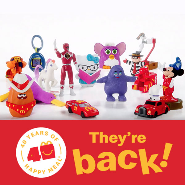 Details about   2019 Mcdonalds 40th Anniversary Happy Meal Toy #14 