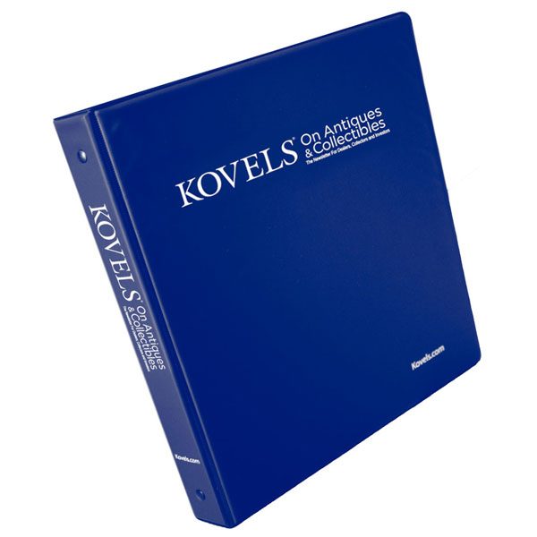 Kovels On Antiques & Collectibles Binder