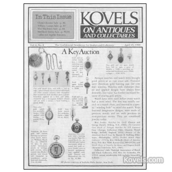 Kovels on Antiques and Collectibles Vol.  6 No.  8 - April 1980