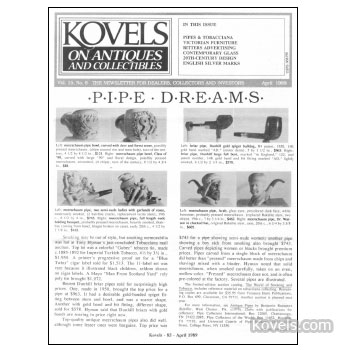 Kovels on Antiques and Collectibles Vol. 15  No.  8 - April 1989