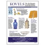 Kovels On Antiques & Collectibles June 2019 Newsletter Available