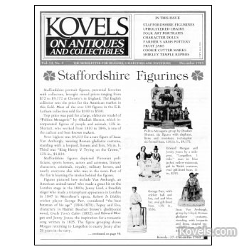Kovels on Antiques and Collectibles Vol. 12 No.  4 - December 1985