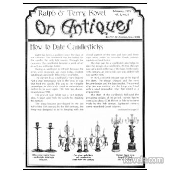 Kovels on Antiques and Collectibles Vol.  1 No.  6 - February 1975