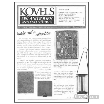 Kovels on Antiques and Collectibles Vol. 11  No.  6 - February 1985