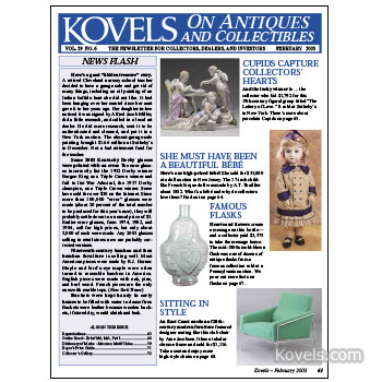 Kovels on Antiques and Collectibles Vol. 29 No. 6 - February 2003