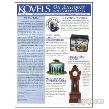 Kovels on Antiques and Collectibles Vol. 28 No.  5 - January 2002