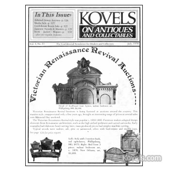 Kovels on Antiques and Collectibles Vol.  4 No. 11 - July 1978