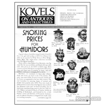 Kovels on Antiques and Collectibles Vol. 12 No. 11 - July 1986