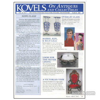 Kovels on Antiques and Collectibles Vol. 28 No.  7 - March 2002