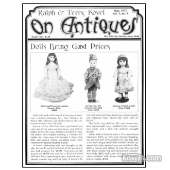Kovels on Antiques and Collectibles Vol.  2 No.  3 - November 1975
