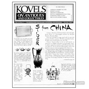 Kovels on Antiques and Collectibles Vol. 12 No.  2 - October 1985