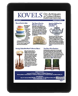 Kovels on Antiques & Collectibles Vol. 44 No. 2 – October 2017