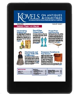 Kovels on Antiques and Collectibles Vol. 42 No. 2 – October 2015