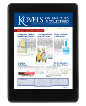 Kovels on Antiques and Collectibles Vol. 41 No. 8 – April 2015