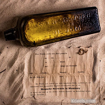 Oldest Message in a Bottle Found