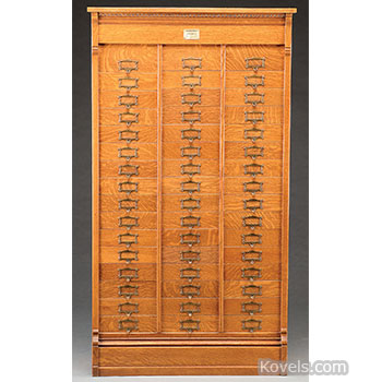 19th Century Filing Cabinet