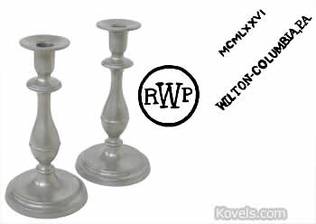 Wilton Armetale Candlesticks