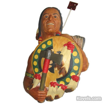 Bossons Indian Wall Figure