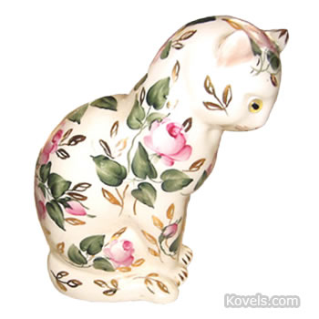 Rose-Covered Cat