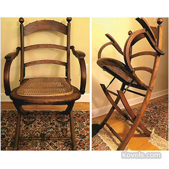 Civil War Folding Chair