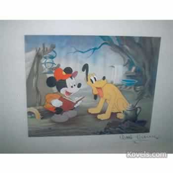 Autographed Disney Picture