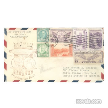 Hindenburg First Flight Envelope