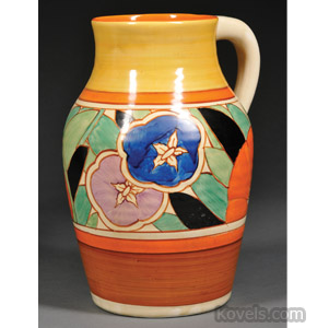 Dramatic Clarice Cliff Pottery