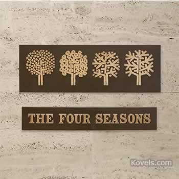 The Four Seasons Restaurant, NYC