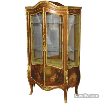 Fancy French Display Cabinets
