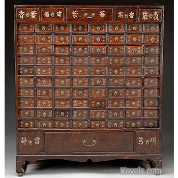 Lacquered Chinese Apothecary Desk