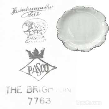 Hutschenreuther Pasco Mark