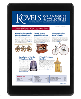 Kovels on Antiques and Collectibles Vol. 41 No. 11 – July 2015