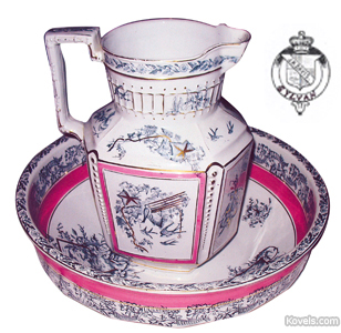 Sylvan Wash Bowl and Pitcher