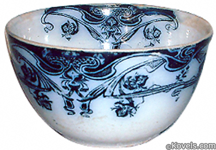 China Bowl Marked Lusitania