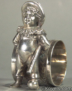 Silver-Plated Figural Napkin Rings