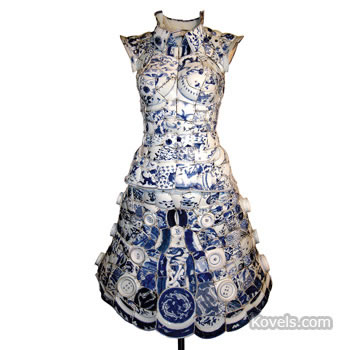 Wearable Art from Porcelain Shards