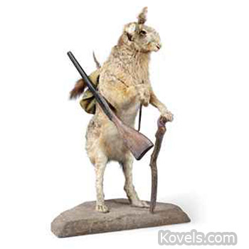 Novelty Taxidermy Hare Sold by Christie's