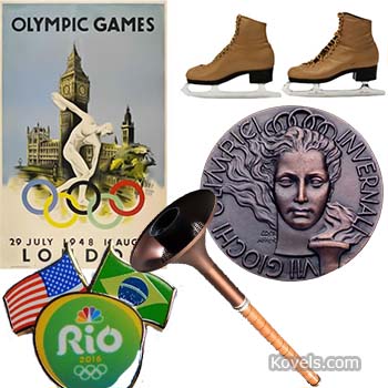 Collectors Can Score with Olympic Memorabilia