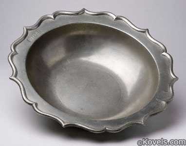 Early American Pewter is Pricey