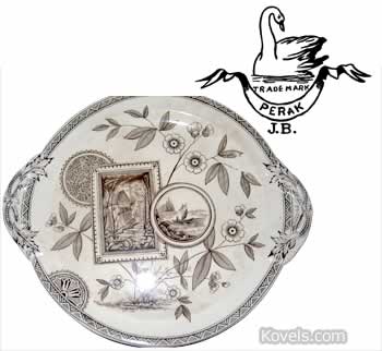 Plate with Swan Mark