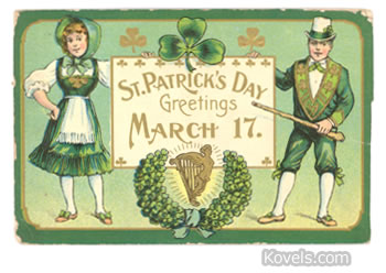 St. Patrick's Day postcard