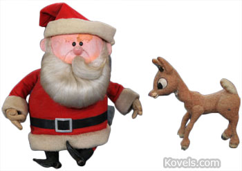 Original Rudolph Santa Puppets Resurrected Kovels