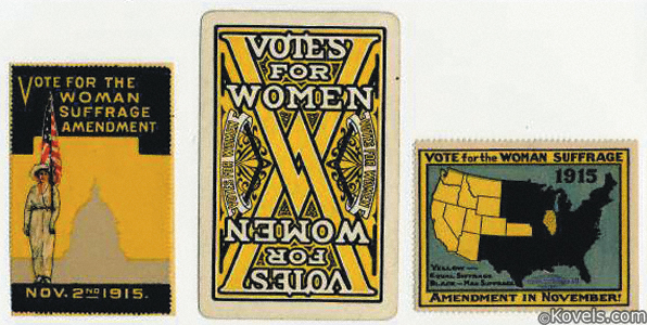 Women's Suffrage Collectibles