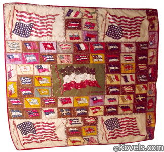 Tobacco Flannel Quilt – Kovels