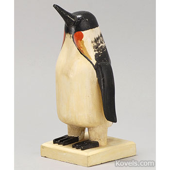 Penguin Carved By Charles Hart