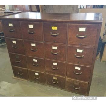 Yawman & Erbe 16 Drawer File Cabinet