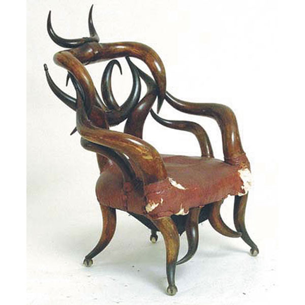 Rustic Horn and Antler Furniture (1800-1900)