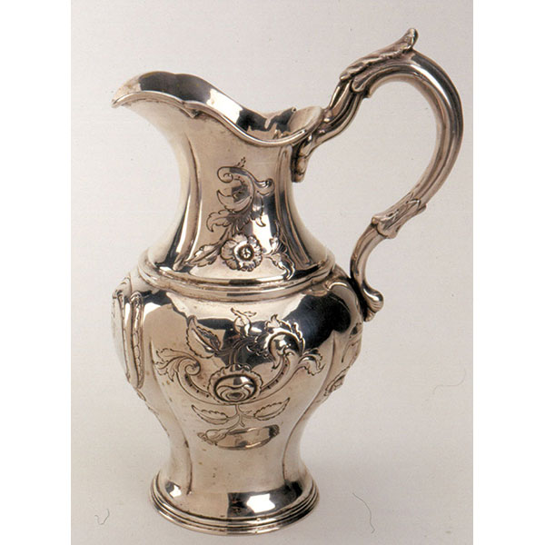 Victorian Silver and Silver Plate Double-Wall Water Pitcher