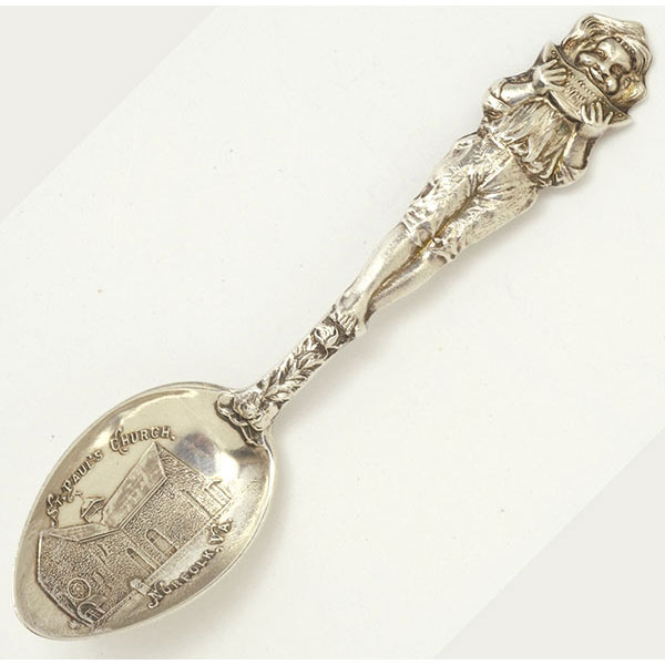 Victorian Silver and Silver Plate Souvenir Spoons
